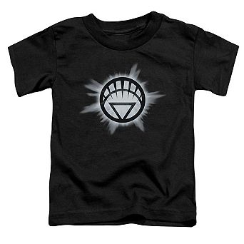 Green Lantern White Glow Short Sleeve Toddler T-Shirt