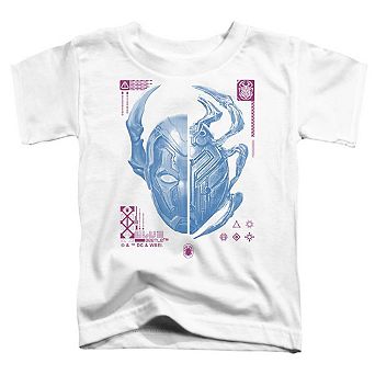 Blue Beetle Split Beetle Short Sleeve Toddler T-Shirt