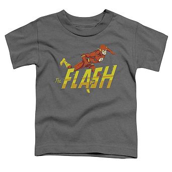 DC Comics Flash 8 Bit Flash Short Sleeve Toddler T-Shirt