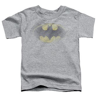 Batman Faded Logo Short Sleeve Toddler T-Shirt