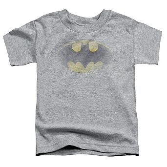 Batman Faded Logo Short Sleeve Toddler T-Shirt