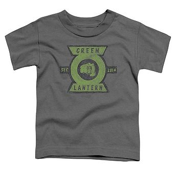Green Lantern Section Short Sleeve Toddler T-Shirt