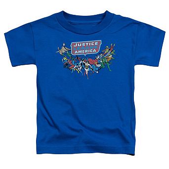 DC Comics Here They Come Short Sleeve Toddler T-Shirt