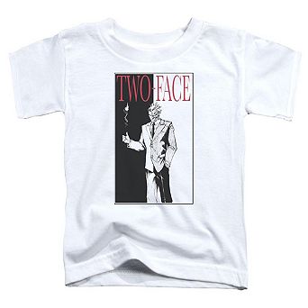 Batman Two Face Short Sleeve Toddler T-Shirt