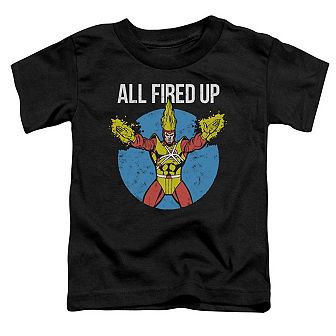 Justice League of America Firestorms Party Short Sleeve Toddler T-Shirt