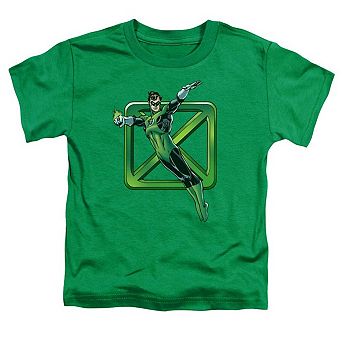 DC Comics Green Cross Short Sleeve Toddler T-Shirt