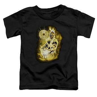 Green Lantern Sinestro Nebula Short Sleeve Toddler T-Shirt