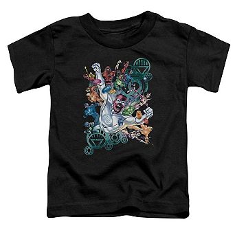 Green Lantern Lanterns Unite Short Sleeve Toddler T-Shirt