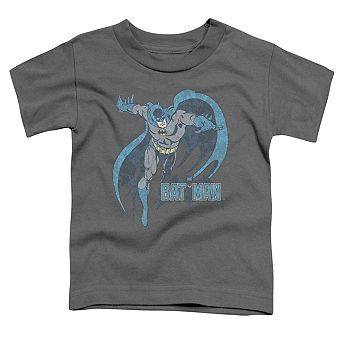 DC Comics Desaturated Batman Short Sleeve Toddler T-Shirt