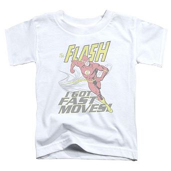 DC Comics Flash Fast Moves Short Sleeve Toddler T-Shirt