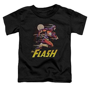 Justice League of America City Run Short Sleeve Toddler T-Shirt
