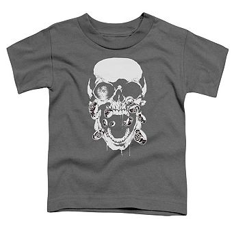 Green Lantern Black Lantern Skull Short Sleeve Toddler T-Shirt