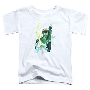 Green Lantern Clouds Short Sleeve Toddler T-Shirt