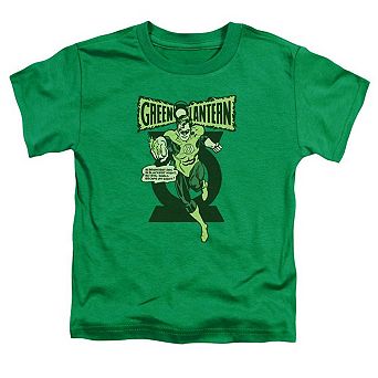Green Lantern Retro Oath Short Sleeve Toddler T-Shirt