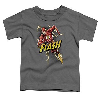 Justice League of America Bolt Run Short Sleeve Toddler T-Shirt
