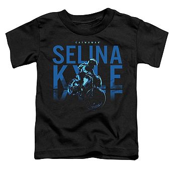 The Batman Selina Kyle Motorcycle Short Sleeve Toddler T-Shirt
