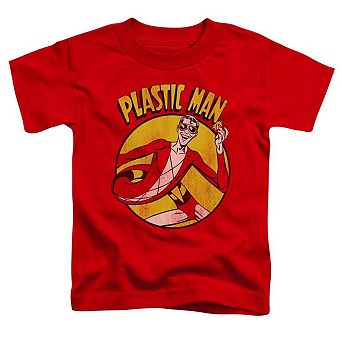 DC Comics Plastic Man Short Sleeve Toddler T-Shirt