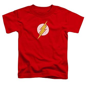 Justice League of America Rough Flash Short Sleeve Toddler T-Shirt