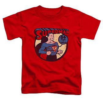DC Comics Superman 64 Short Sleeve Toddler T-Shirt