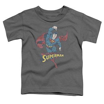DC Comics Desaturated Superman Short Sleeve Toddler T-Shirt