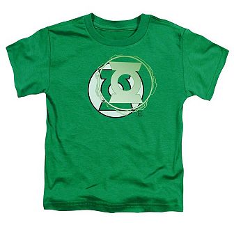 Justice League of America Gl Energy Logo Short Sleeve Toddler T-Shirt