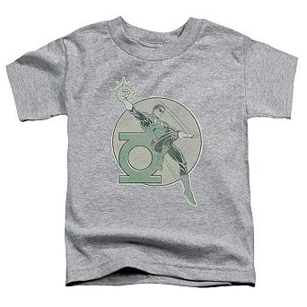 DC Comics Retro Lantern Iron On Short Sleeve Toddler T-Shirt