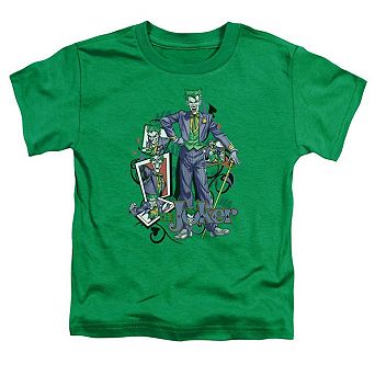 Batman Wild Cards Short Sleeve Toddler T-Shirt
