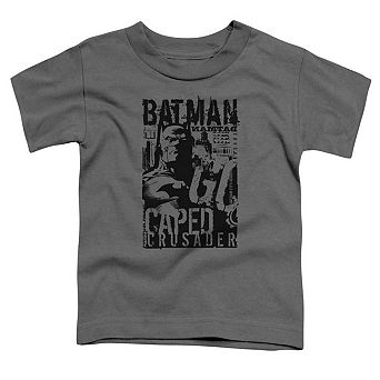 Batman Caped Crusader Short Sleeve Toddler T-Shirt