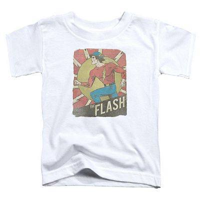 DC Comics Flash Tattered Poster Short Sleeve Toddler T-Shirt