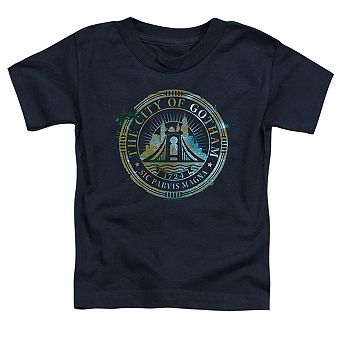 The Batman City Of Gotham Short Sleeve Toddler T-Shirt