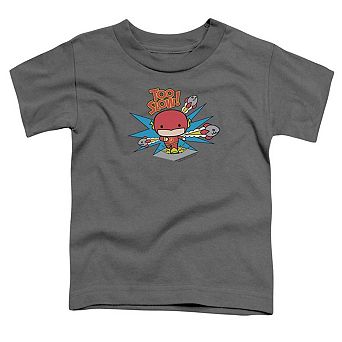DC Comics Flash Too Slow Short Sleeve Toddler T-Shirt