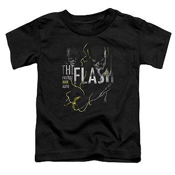 DC Comics Flash Bold Flash Short Sleeve Toddler T-Shirt
