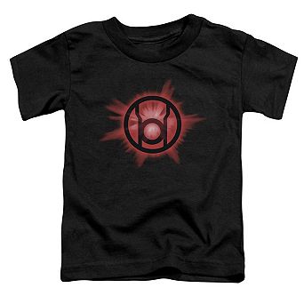 Green Lantern Red Glow Short Sleeve Toddler T-Shirt
