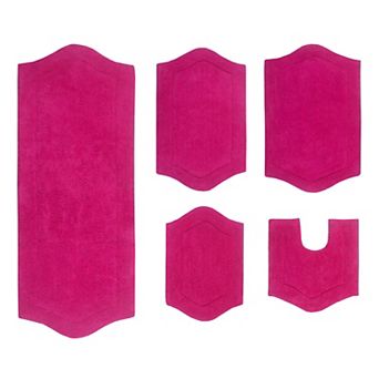 Home Weavers Waterford Collection 100% Cotton Tufted Bath Rug, Extra Soft & Absorbent Bath Rug