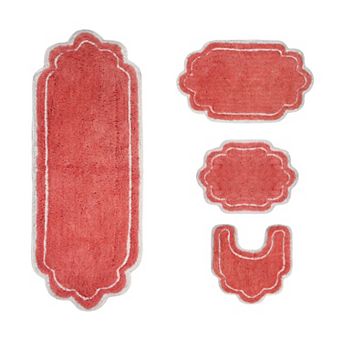 Home Weavers Allure Collection 100% Cotton Tufted Bath Rug, Soft & Absorbent Bath Rugs,Non-Slip Bath