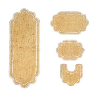 Home Weavers Allure Collection 100% Cotton Tufted Bath Rug, Soft & Absorbent Bath Rugs,Non-Slip Bath