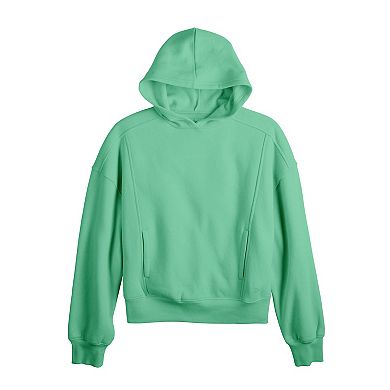 Girls 7-16 Tek Gear® Relaxed Fit Fleece Seamed Hoodie