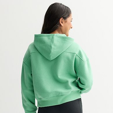 Girls 7-16 Tek Gear® Relaxed Fit Fleece Seamed Hoodie
