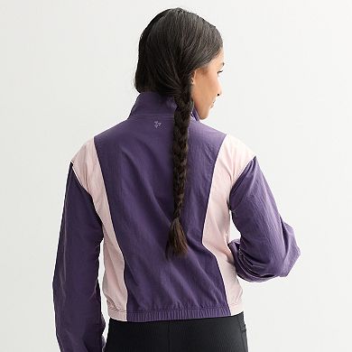 Girls 4-20 Tek Gear® Cinch Sleeve Windbreaker