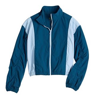 Girls 4-20 Tek Gear® Cinch Sleeve Windbreaker