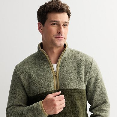 Men's Sonoma Goods For Life® Arctic Fleece Half-Zip Pullover