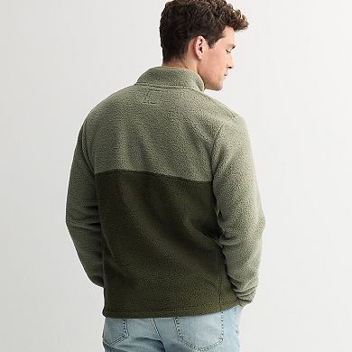 Men's Sonoma Goods For Life® Arctic Fleece Half-Zip Pullover
