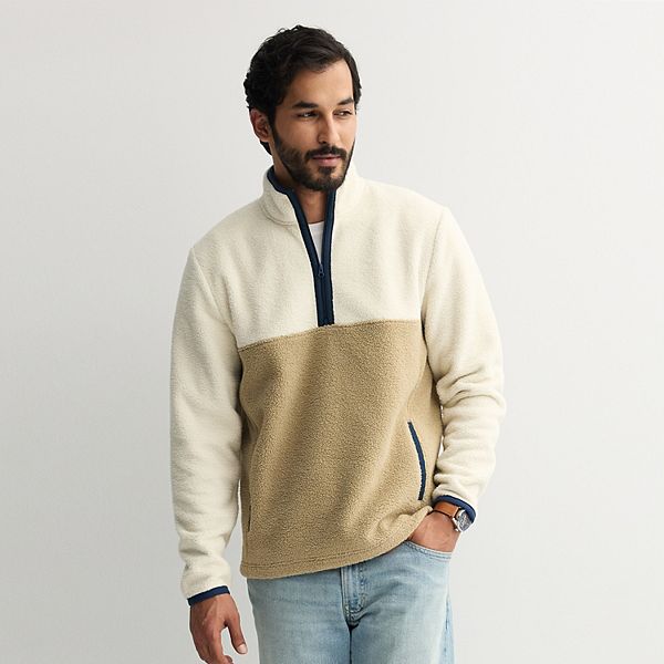 Men's Sonoma Goods For Life® Arctic Fleece Half-Zip Pullover