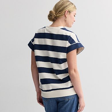 Women's Sonoma Goods For Life® French Terry Sweatshirt Tee