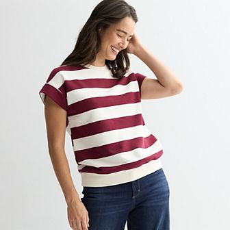 Women's Sonoma Goods For Life® French Terry Sweatshirt Tee