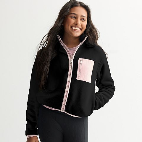 Детская флисовая куртка Tek Gear Microfleece для девочек