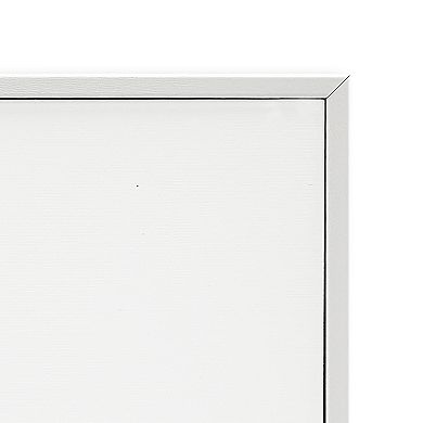 Stupell Home Decor Happy Bear in Tree House Framed Canvas Wall Art