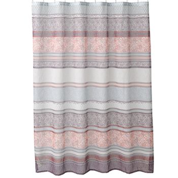 Home Classics Meduri Paisley Fabric Shower Curtain