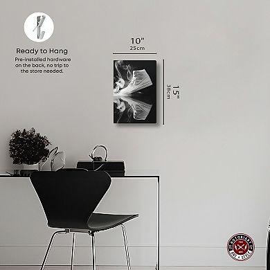 Notoriart Reflections And Smoke Canvas Wall Art