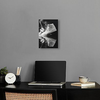 Notoriart Reflections And Smoke Canvas Wall Art